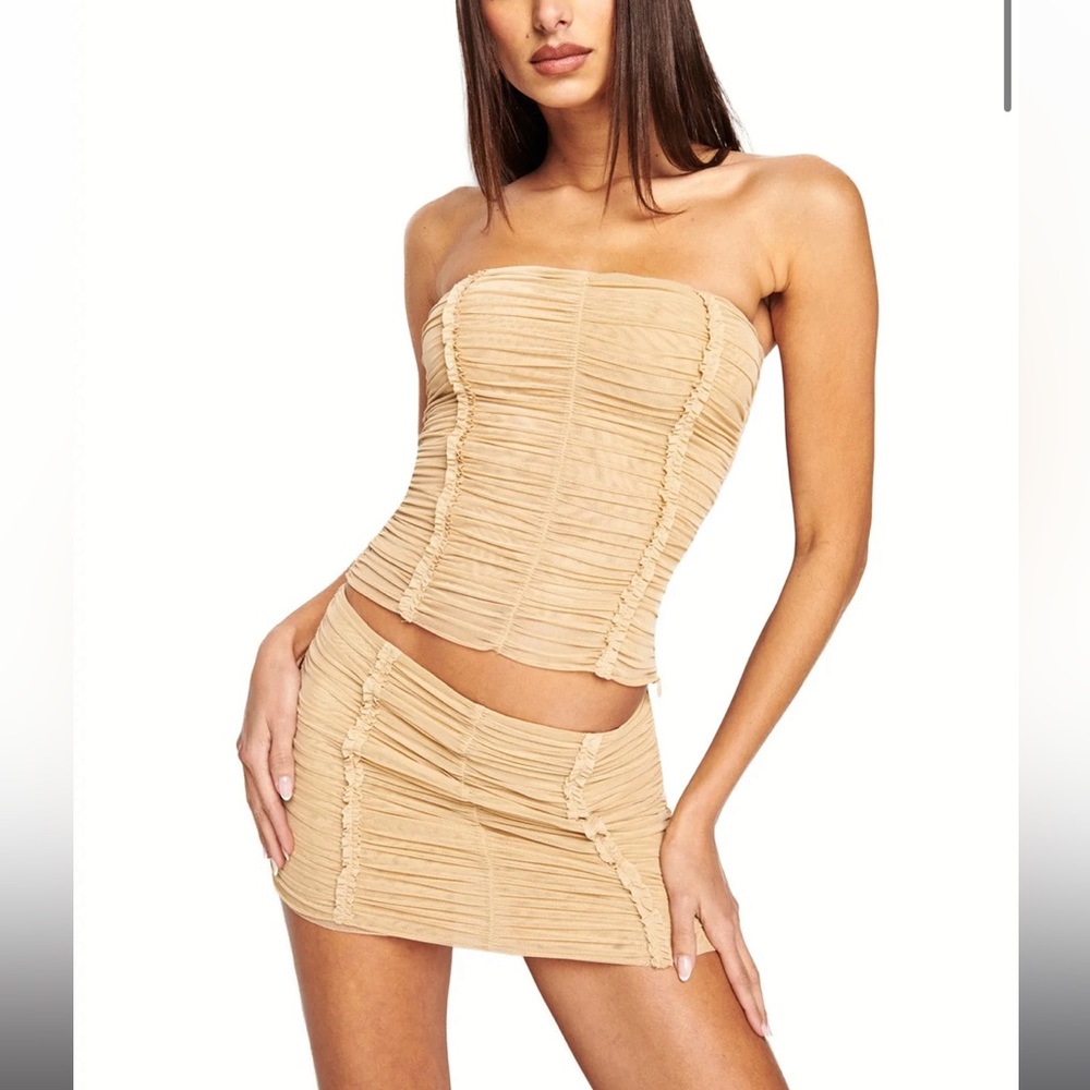I.AM.GIA PARTON TOP - TAN